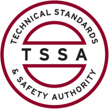 TSSA — Technical Standards & Safety Authority seal